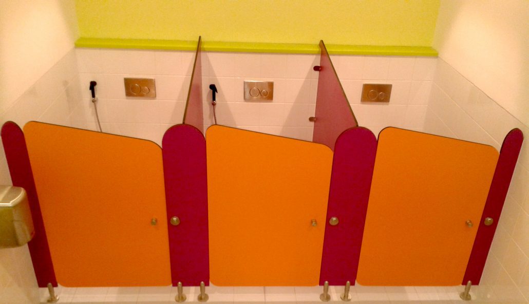 Kid's Washroom Cubicles Foremarke School, Dubai
