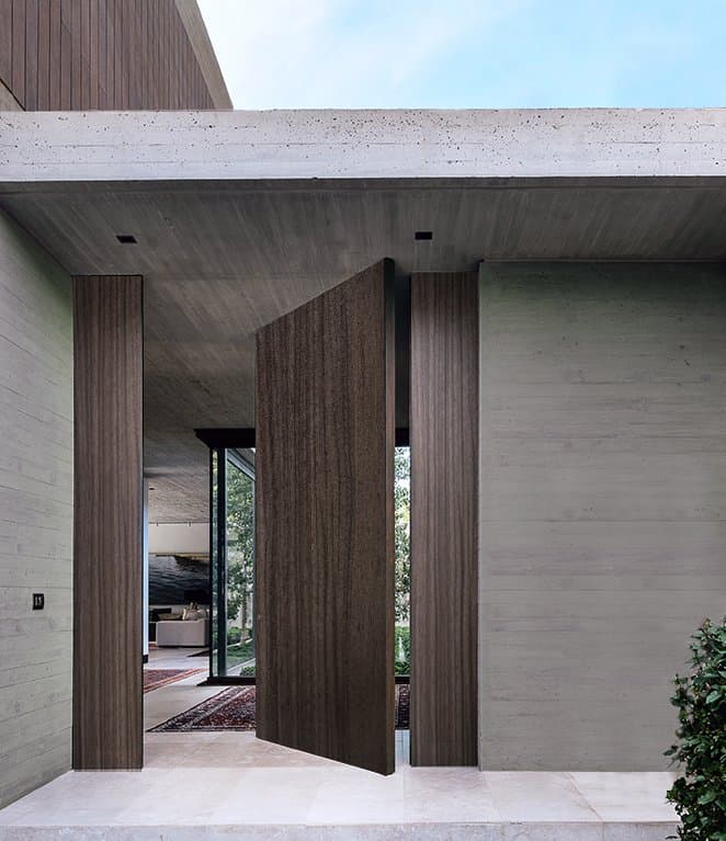 Where can you use a Pivot Door?