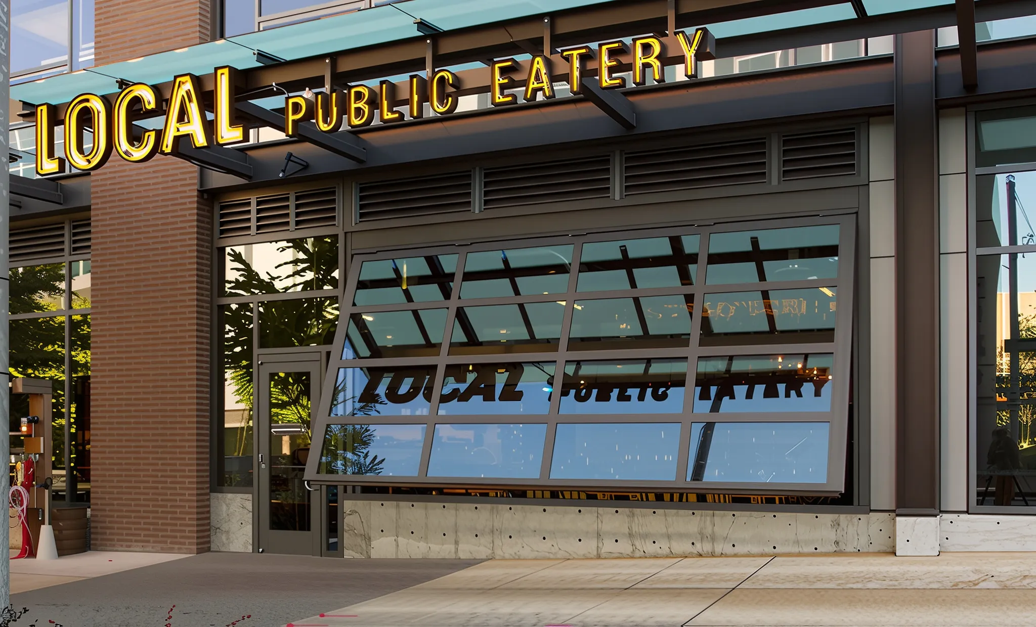 hydraulic door & window