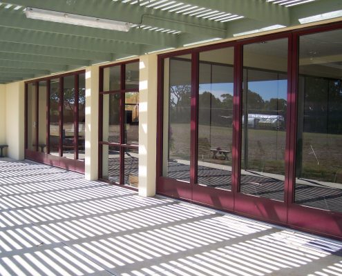 GIBCA HUFCOR WEATHER RESISTANT GLASS WALLS
