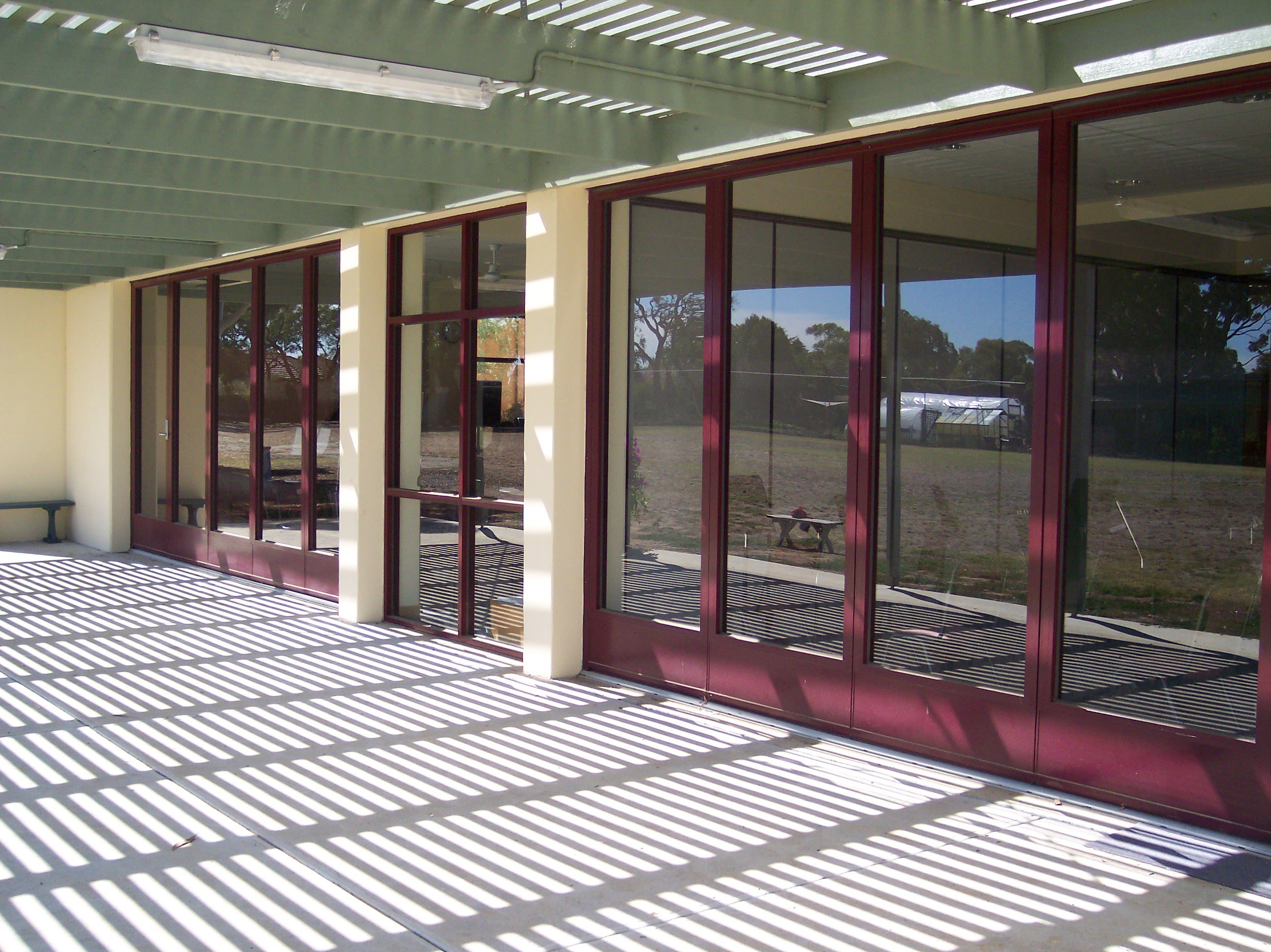 GIBCA HUFCOR WEATHER RESISTANT GLASS WALLS