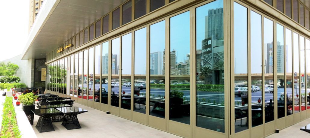 Dubai Mall Glass Walls